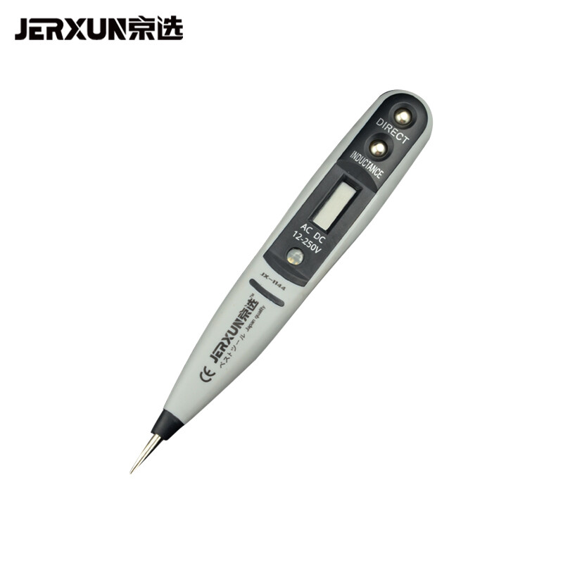 京選(JERXUN)數(shù)顯測電筆多功能數(shù)顯感應(yīng)電工家用測電筆試電筆驗電筆漏電筆一字螺絲刀工 LCD帶燈數(shù)顯電筆